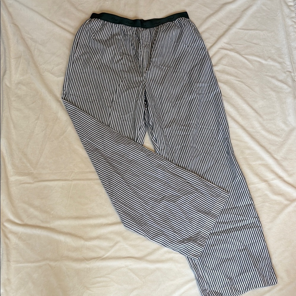 Green Stripped PINK pj Pants